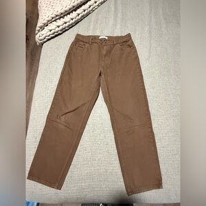 Pull&Bear Brown jeans size 10